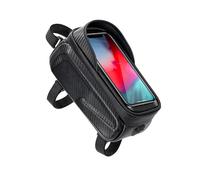 DAHJSD Sacoche Cadre Vélo pour Trek Farley 2023 - Support Téléphone Vélo Étanche avec Écran Tactile, Accessoire Vélo VTT, Sac de Rangement pour Velo Homme/Femme