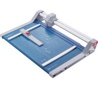 Dahle® 00550-15000 Rogneuse 550 - longueur de coupe 360 mm, A4, avec double barre de guidage, bleu