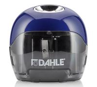 Dahle Taille-crayon électrique 250, 2 couteaux opposés, à piles, Bleu
