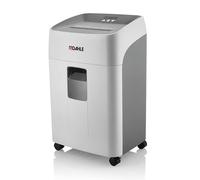 Dahle 404P Deskside, destructeur de documents P-4 de grande capacité, moteur puissant pour 21 feuilles, durée de fonctionnement prolongée, bac extractible, sans huile, pour la maison et le bureau