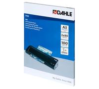 Dahle Feuilles de plastification DIN A3 80 µm Brillant Transparent 100 pièces