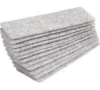 Dahle bande de feutre de rechange pour raclette 95099, 12 pièces