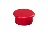 Dahle bürotechnik aimants dahle 03.95413 rouge 13 mm, 13 mm, hauteur: 7 mm