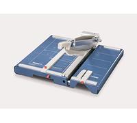 Dahle Cisaille 868 (jusqu'à 35 Feuilles, DIN A3, 460mm de Coupe, dispositif automatique de Sécurité, Lame Affûtée, Pression Automatique, coupe de bandelettes) Bleu