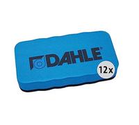 Dahle Lot de 12 effaceurs magnétiques pour tableau blanc Bleu