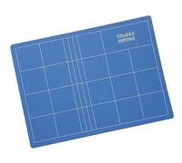 Dahle Plaque De Découpe Knife Mat(B) 300 X (T) 100 X (H) 3 Mm Couleur: Bleu/Blanc Quadrillé À Ba