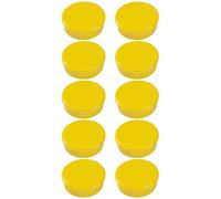 Dahle R955384x10 Magneti, Diametro 38 mm, Giallo, 10 Pezzi