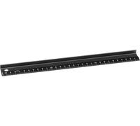 Dahle Règle de coupe aluminium 30 cm Protection contre la coupe et le graissage, antidérapant