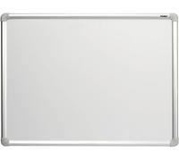 Dahle Tableau blanc Basic Board 96150 (l x H) 600 mm x 450 mm blanc laqué format paysage ou portrait, boîte de rangement fournie