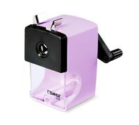 Dahle - Taille-crayon de bureau Manuel violet, Diamètre 8-12 mm, Fraise Acier, Réglable, Précision Supérieure