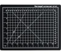 Dahle Vantage 10670 Tapis de découpe auto-cicatrisant, 22,9 x 30,5 cm, grille de 1,3 cm, 5 couches pour une guérison maximale, parfait pour les travaux manuels et la couture, Noir