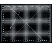 Dahle Vantage 10672 Tapis de découpe auto-cicatrisant, 45,7 x 61 cm, grille de 1,3 cm, 5 couches pour une guérison maximale, parfait pour les travaux manuels et la couture, Noir