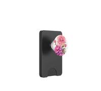 Dahlia Fleur Floral Nature Jardin Rose Violet Bordeaux PopSockets PopWallet pour MagSafe