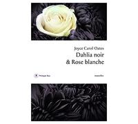 Dahlia noir et rose blanche