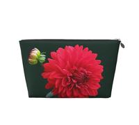 Dahlia Rouge, Trousse de Toilette Trousse de Maquillage Sac à cosmétiques Trousse de Toilette de Voyage Portable
