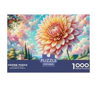 Dahlie1000 Pieces Jigsaw Puzzles for Adults and Kids Family Game Fun and Challenging for Home Decoration Great Gift Idea38x26cm/1000pcs