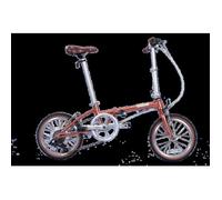 Dahon Boardwalk D7 Vélo Pliant Adulte 16 Pouces avec 7 Vitesses, Vélo de Ville Pliable pour Navetteurs et Voyages