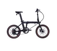 DAHON Hemingway E Vélo pliant électrique avec moteur moyeu arrière et batterie intégrée à la tige de selle 36 V 9,5 Ah 20 x 2,0 pouces - Noir jais