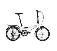 Dahon Mariner D8 Vélo Pliant 20" 8 Vitesses Cadre en Aluminium Léger Freins V pour Adultes de 145 cm à 195 cm Blanc