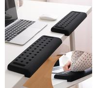 Dahoon Holly Supporto per scrivania a L, set da 2 pezzi, supporto per palmo, polso, avambraccio e gomito, antiscivolo, per il bordo del tavolo o della scrivania.