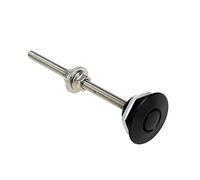 Dahszhi Loquet de pare-chocs à verrouillage rapide universel 3,2 cm de diamètre 10,2 cm de longueur de broche à libération rapide pour pare-chocs ou bricolage Noir