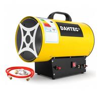 DAHTEC Chauffage d'appoint Gaz Puissance Réglable Canon à Chaleur Radiateur Soufflant à Gaz Chauffage Radiant Souffleur d'air Chaud de Chantier