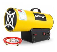 DAHTEC Chauffage d'appoint Gaz Puissance Réglable Canon à Chaleur Radiateur Soufflant à Gaz Chauffage Radiant Souffleur d'air Chaud de Chantier