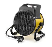 DAHTEC Chauffage Soufflant 2000W - Chauffe Rapide & Économie d'Énergie - Industriel Radiateur électrique - Angle Réglable & Thermostat - Idéal pour la Maison, Atelier et la Chantier