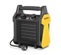 DAHTEC Radiateur électrique 3000W Portable - Mini Chauffage Soufflant - Chauffage Industriel - Sécurité anti-surchauffe/basculement - Idéal Maison & Bureau