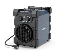 DAHTEC Radiateur Soufflant électrique Commercial 2000W - Economique & Robuste - Chauffage Professionnel - avec Thermostat et Protection Contre la Surchauffe