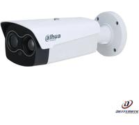 Dahua 4MP IP67 8mm Thermal Hybrid Bullet mini caméra de détection de fumée et d'incendie