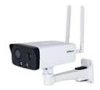 Dahua Caméra 4G WizSense 4MP Bullet 2,8mm IR + lumière blanche IP67 4G intégré support mural inclus