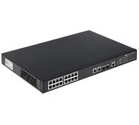 Dahua - Commutateur industriel PoE 16 ports + 2 SFP 190 W Dahua - PFS4218-16ET-190