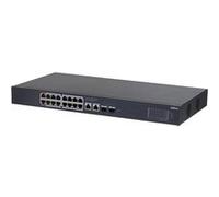 Dahua DH-CS4220-16GT-135 - Commutateur - géré par le cloud - intelligent - 2 x 10/100/1000 (PoE++) + 2 x 10/100/1000 (liaison montante) + 2 x Gigabit SFP (liaison montante) + 14 x 10/100/1000 (PoE+) -