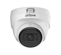 Dahua DH-HAC-T1A51P-U-0280B-S3-DIP Caméra dôme de sécurité 4 en 1 de 5 Mpx pour extérieur avec vision nocturne IR 25 m, objectif fixe 2,8 mm, IP67