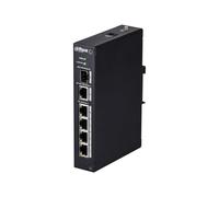 Dahua DH-PFS3106-4T - Commutateur - non géré - 4 x 10/100 + 1 x Gigabit SFP + 1 x 10/100/1000 - de bureau