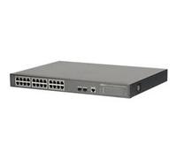 Dahua DH-PFS4226-24GT-360 - Commutateur - Géré - 2 x 10/100/1000 (High PoE) + 22 x 10/100/1000 (PoE+) + 2 x 1000Base-X - de bureau, Montable sur rack