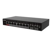 Dahua DH-S4100-8ET2GT-96-C - Commutateur - géré par le cloud - intelligent - 8 x 10/100 (PoE++) + 2 x 10/100/1000 (liaison montante) - de bureau, Montable sur rack - PoE++ G