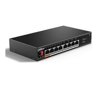 Dahua DH-SF1008LP - Commutateur - non géré - 3 x 10/100 (PoE) + 1 x 10/100 (Hi-PoE) + 4 x 10/100 - de bureau - High PoE / PoE (60 W) G