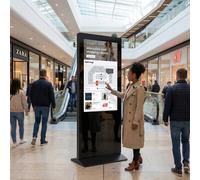Dahua DHI LDV65 HAI400TL Totem Tactile 65'' Totem vertical de 65’’ avec technologie tactile 10 points, dalle IPS 4K, Android 11 intégré et gestion
