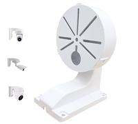 DaHua Hikvision Support mural pour caméra de vidéosurveillance IP dôme de sécurité Boîtier de montage pour gestion des câbles Intérieur et extérieur