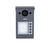 Dahua Interphone vidéo IP VTO3311Q-WP – caméra 2 MP, Onvif, PoE, 4 boutons, lecteur RFID