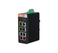 Dahua IS4207-4GT-120 - Commutateur - industriel - Géré - 2 x 10/100/1000 (High PoE) + 2 x 10/100/1000 (PoE) + 2 x Gigabit SFP (liaison montante) - de