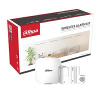 Dahua Kit d'alarme Anti-Intrusion sans Fil (fréquence portante 868 MHz) Qui Comprend : Alarme Centrale, télécommande sans Fil, capteur magnétique de Port sans Fil et capteur PIR sans Fil