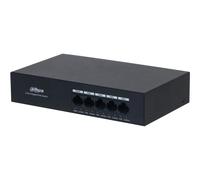Dahua PFS3005-4GT-36 - Commutateur - economical - non géré - 4 x 10/100/1000 (PoE) - de bureau - PoE (36 W)