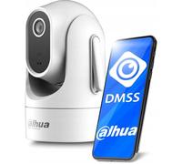 Dahua Caméra IP WiFi H2C 2MP motorisée 4mm micro et haut-parleur intérieure