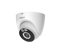 DAHUA Caméra de surveillance extérieure/interne IP Wi-Fi 4MP avec audio bidirectionnel et dissuasion active T4A-PV