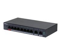 Dahua Technology DH-CS4010-8GT-110 commutateur réseau Géré L2 Gigabit Ethernet (10/100/1000) Connexion Ethernet, supportant l'alimentation via ce port (PoE) Noir
