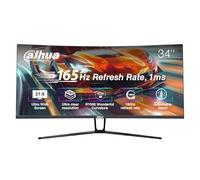 Écran PC UltraWide - DAHUA - LM34-E330C - 34 pouces - 3440 x 1440 - LCD Noir/Rouge