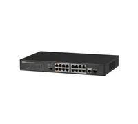 Dahua Technology PFS3117-16ET-135 commutateur réseau L2 Fast Ethernet (10/100) Connexion Ethernet, supportant l'alimentation via ce port (PoE) Noir
